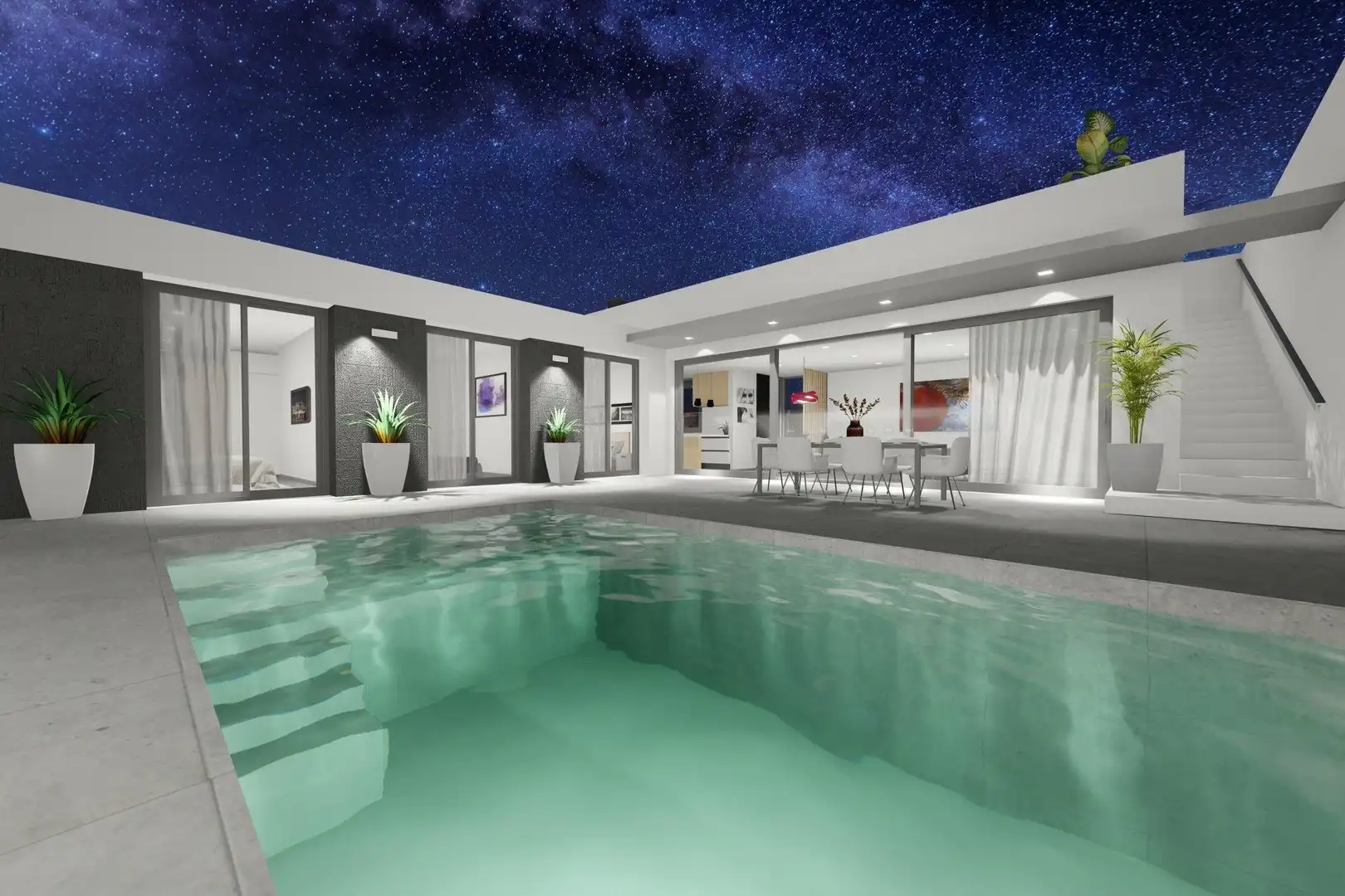 Detached house with pool for sale in San Juan de los Terreros, imagen 4