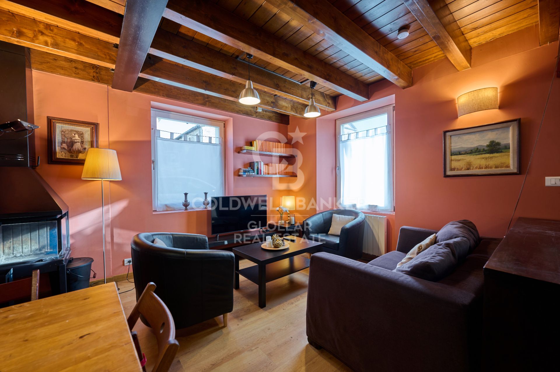 Sala d'estar de Finca rústica en venda en Bourg - Madame amb Calefacció i Parquet