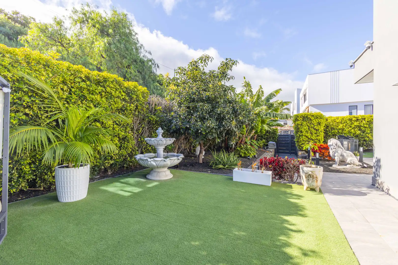 Garden of Houses for sale in Santa Úrsula  with Air Conditioner, Heating and Private garden