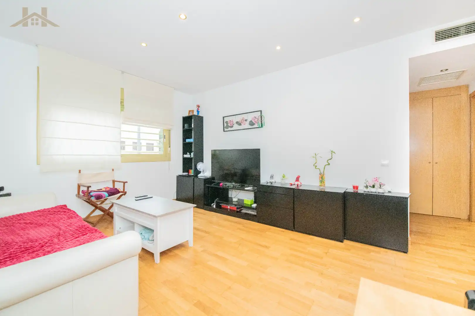 Sala de estar de Piso en venta en Pinto con Aire acondicionado, Trastero y Amueblado