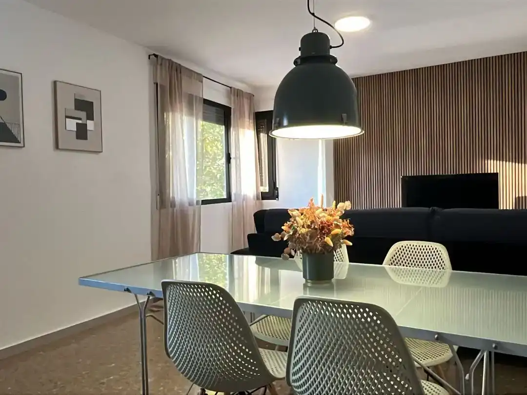 Esszimmer von Wohnung zur Miete in Gandia mit Klimaanlage und Balkon