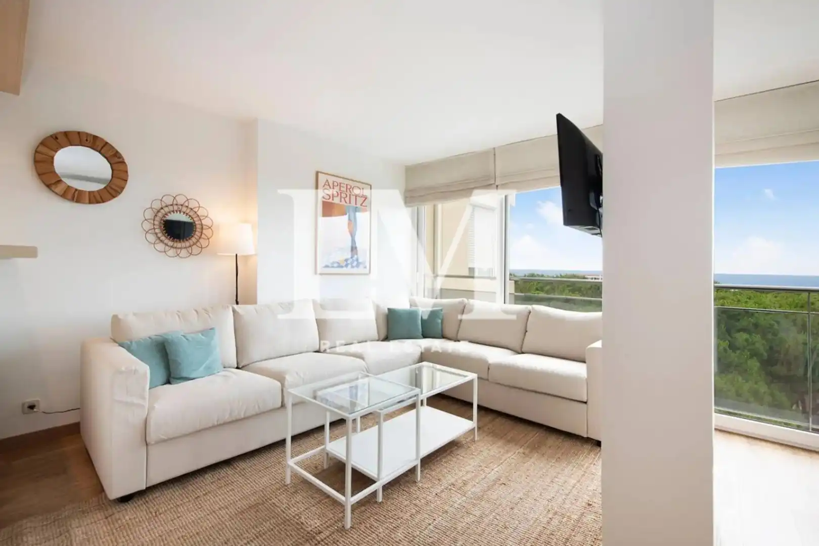 Sala de estar de Apartamento de alquiler en Gavà con Aire acondicionado, Terraza y Amueblado