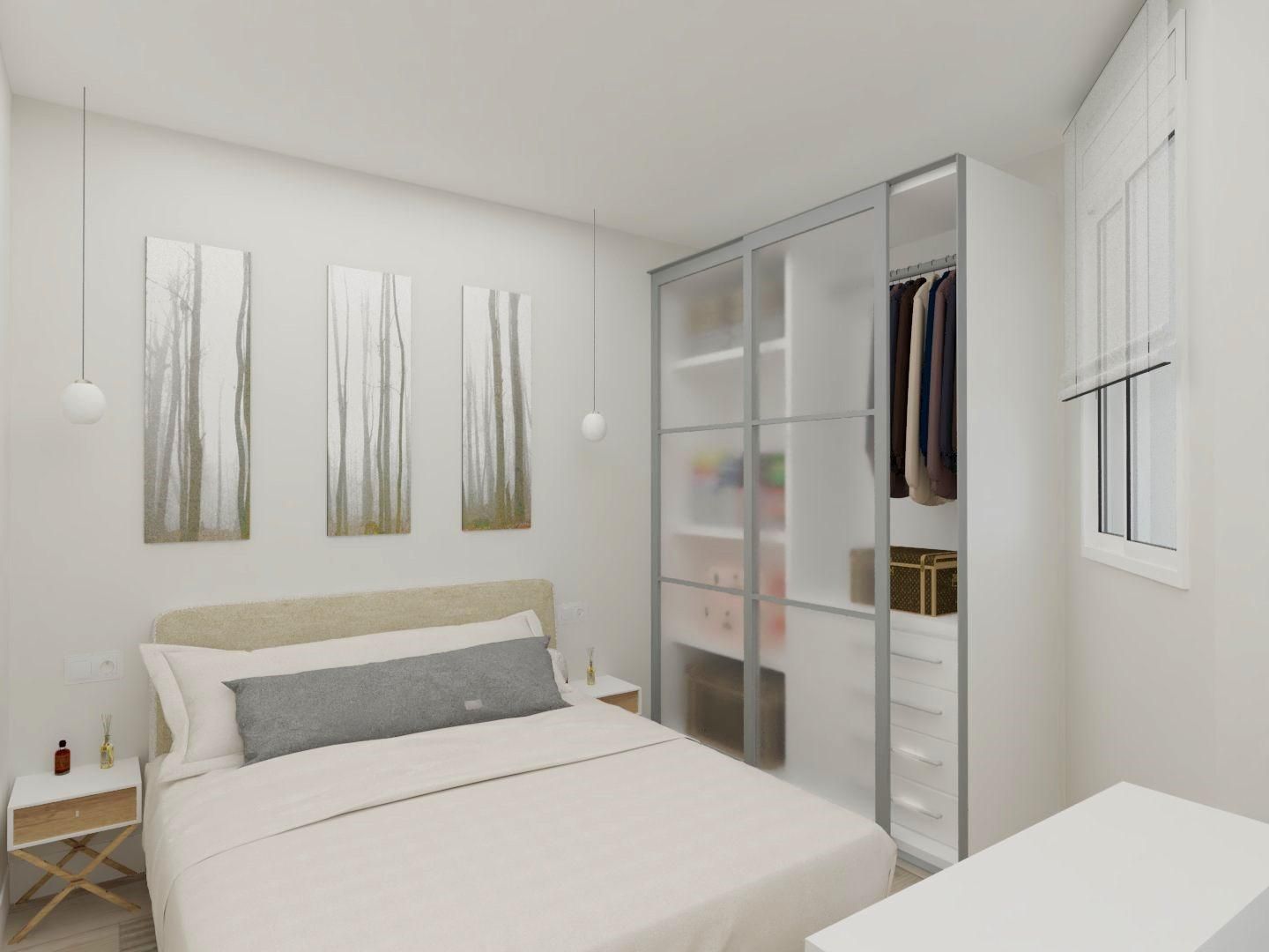 Schlafzimmer von Erdgeschoss zum Verkauf in L'Hospitalet de Llobregat mit Abstellraum