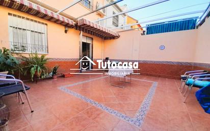 Terrassa de Casa adosada en venda en Dos Hermanas amb Aire condicionat i Terrassa