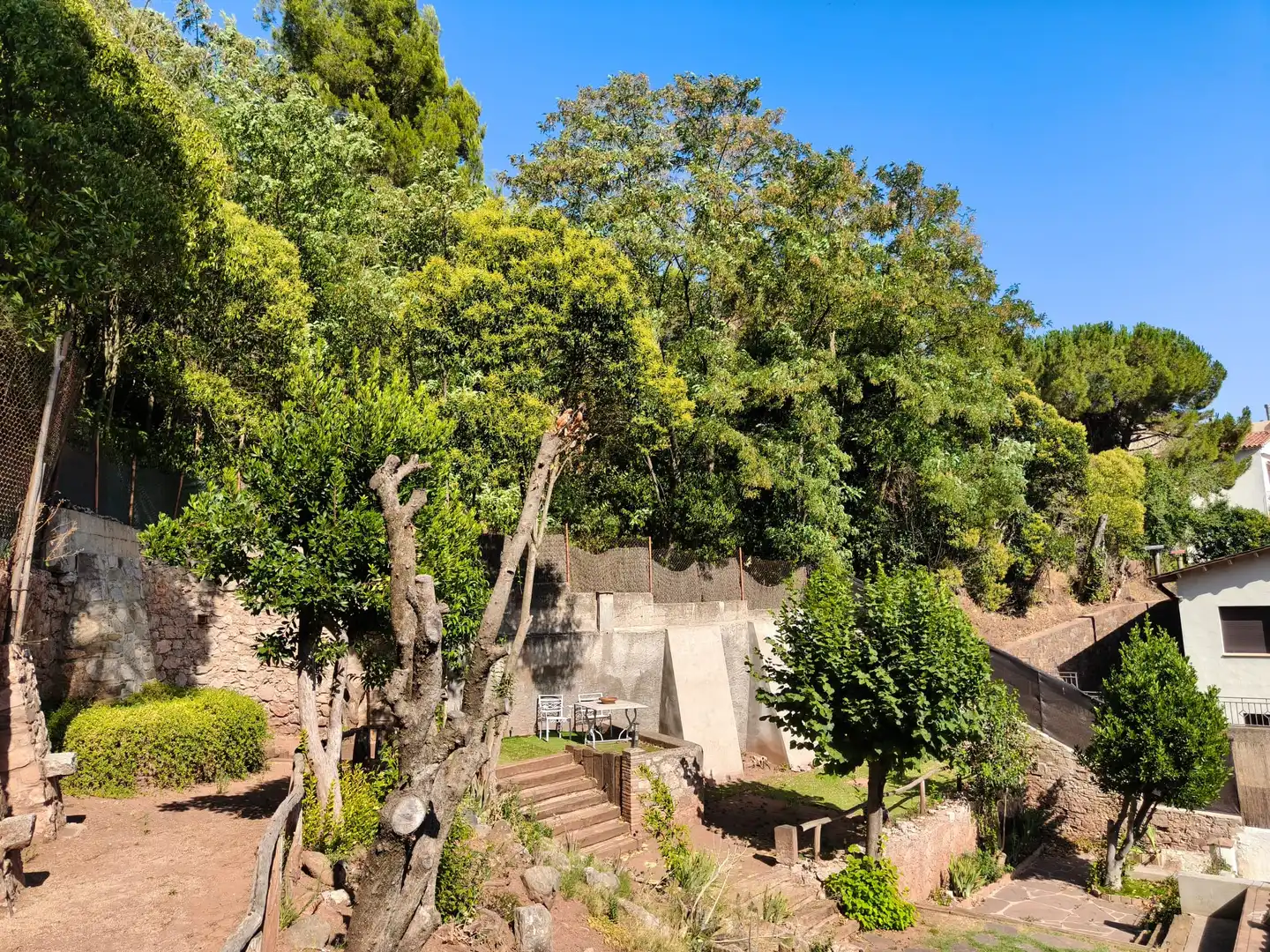 Jardín de Casa o chalet en venta en Aiguafreda, Barcelona