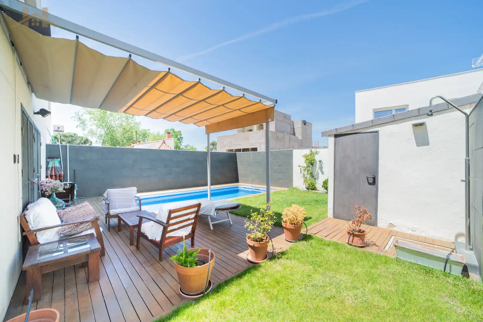 Terrace of Detached homes for sale in Las Rozas de Madrid