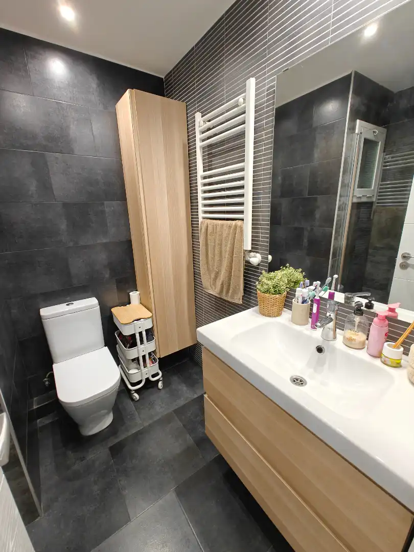 Bathroom of Flat for sale in Premià de Mar  with Air Conditioner, Heating and Parquet flooring