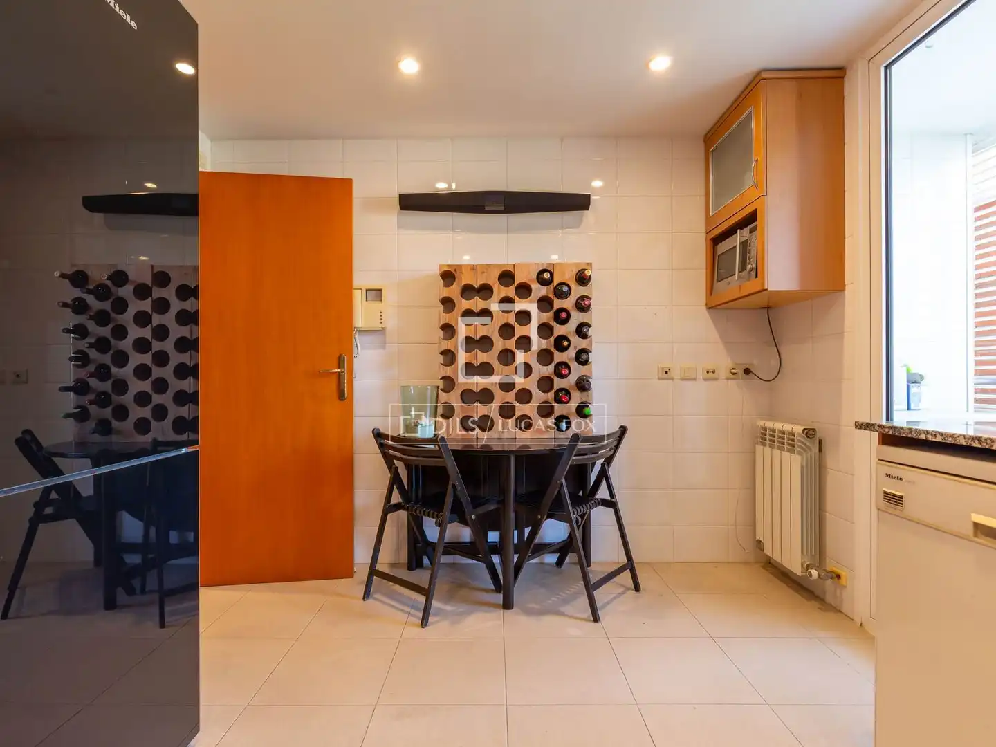 Kitchen of Flat for sale in Esplugues de Llobregat  with Air Conditioner, Heating and Private garden