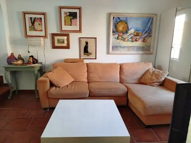 Sala d'estar de Casa o xalet en venda en Islantilla amb Terrassa i Moblat