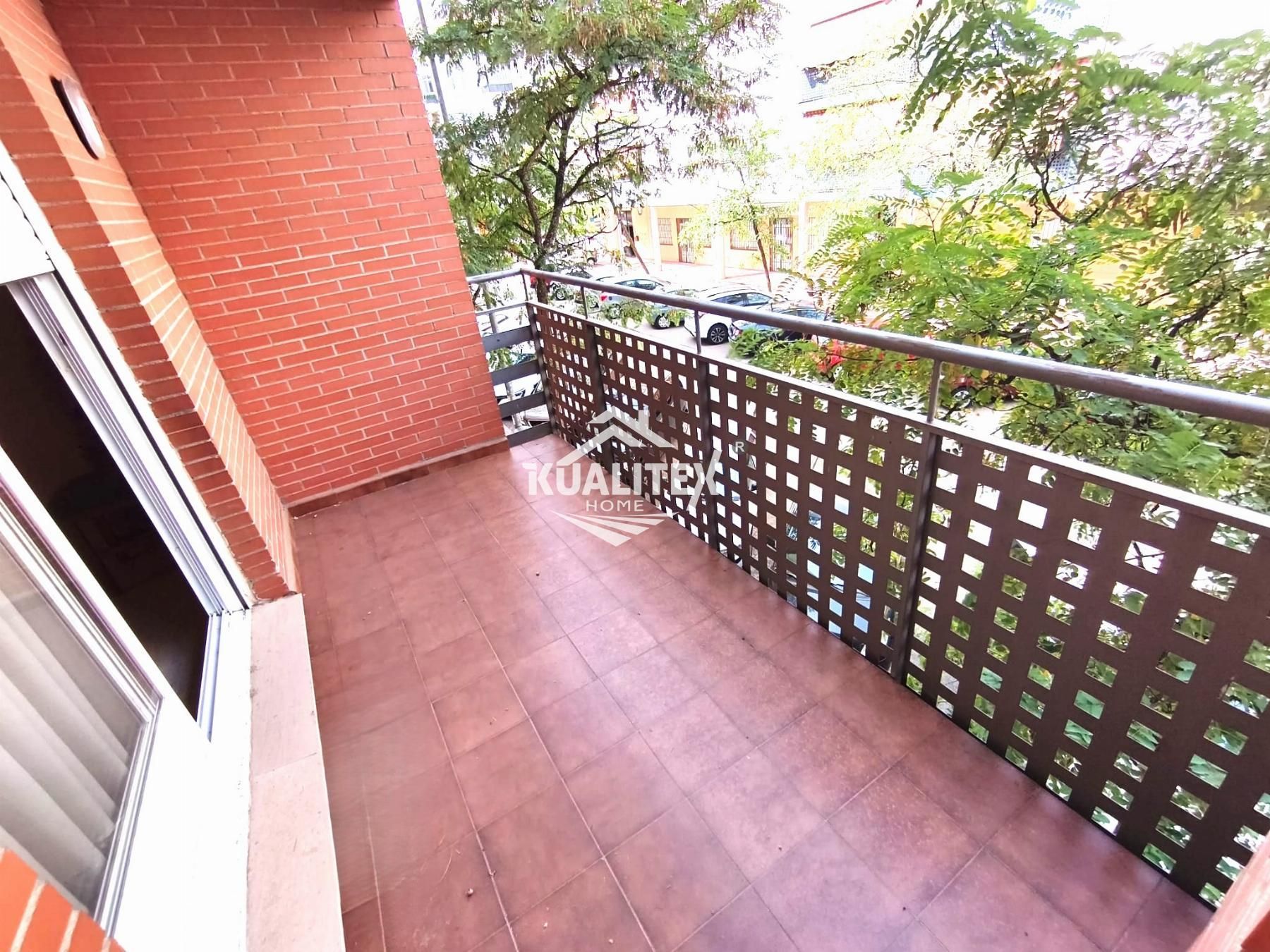 Balcony of Flat to rent in Cáceres Capital  with Heating, Terrace and Furnished