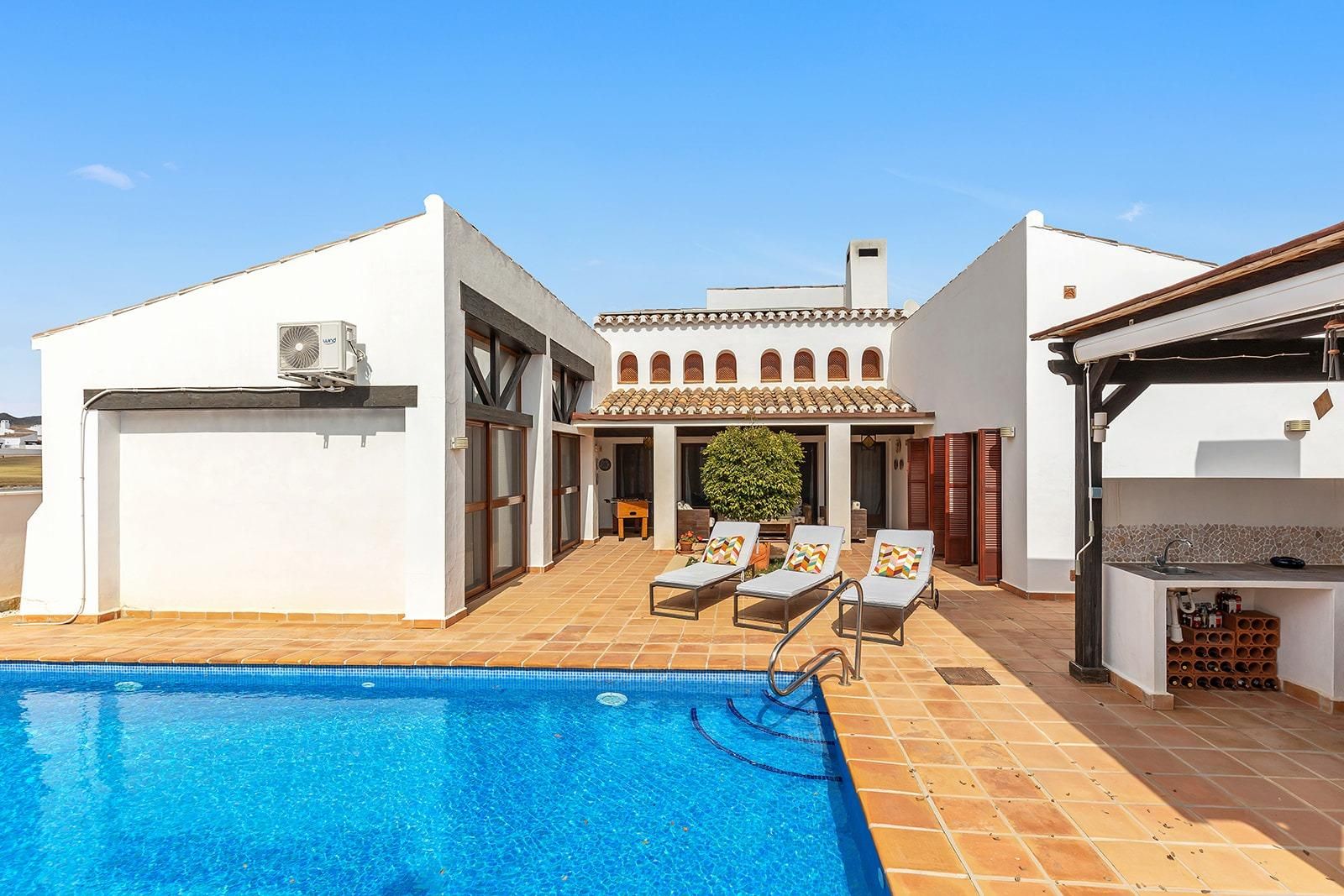 Vista exterior de Casa o xalet en venda en  Murcia Capital amb Calefacció, Jardí privat i Terrassa