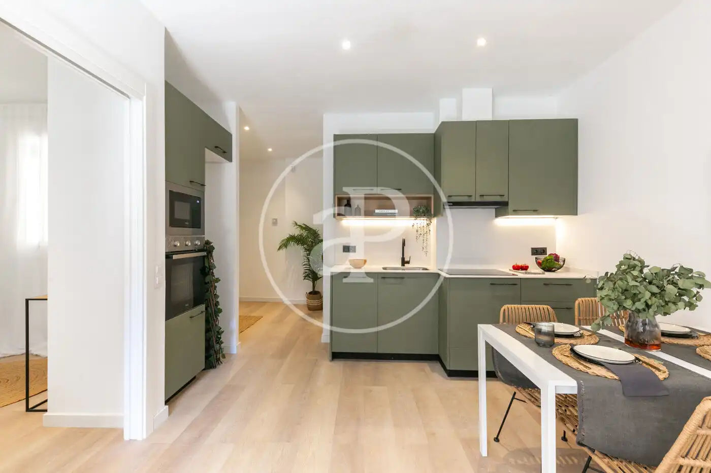 Cocina de Piso en venta en Barcelona con Aire acondicionado, Calefacción y Balcón