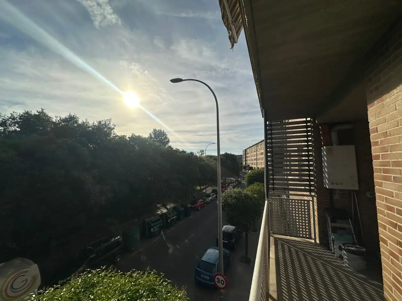 Vista exterior de Piso de alquiler en  Pamplona / Iruña con Calefacción, Amueblado y Horno