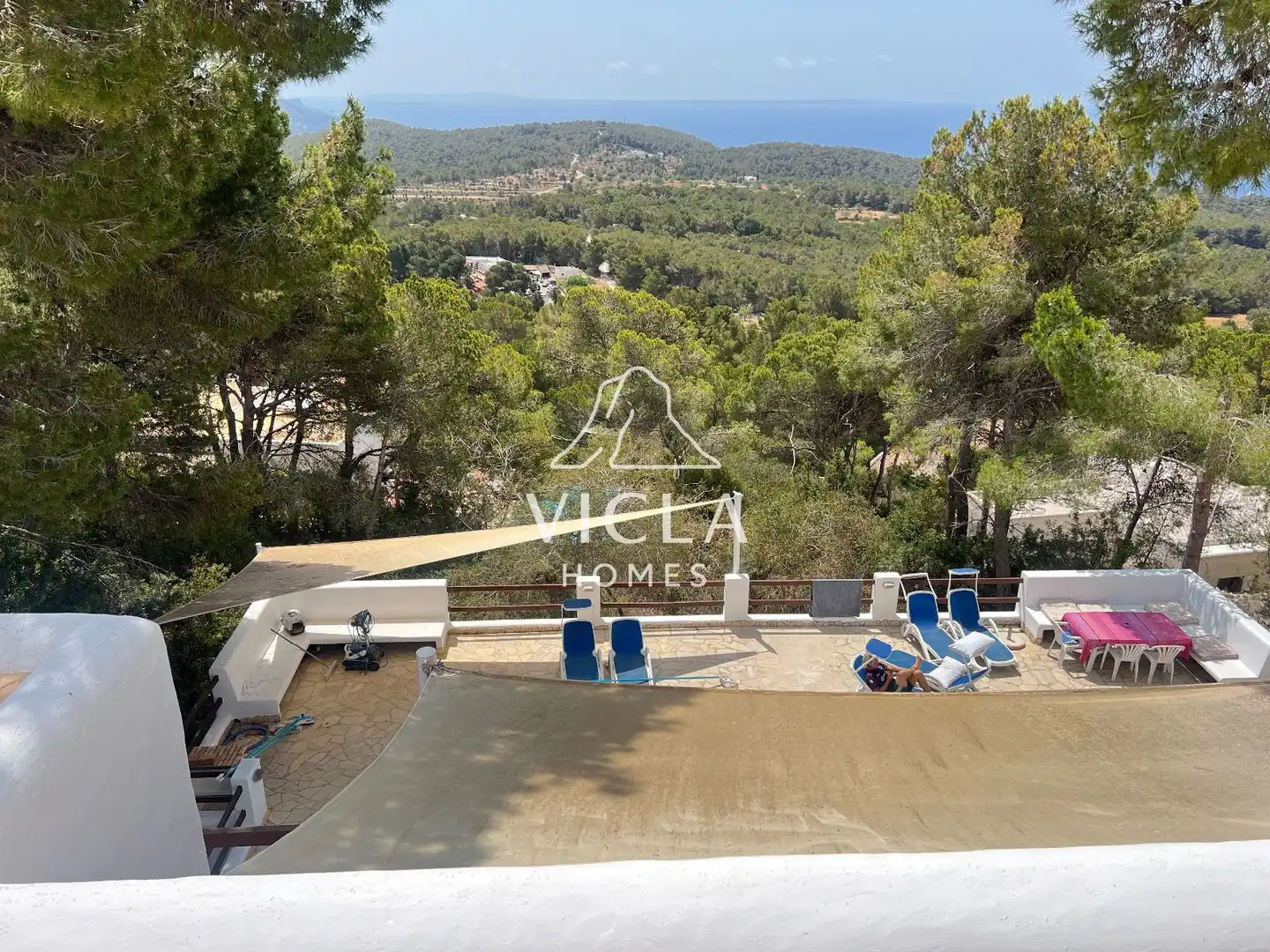 Vista exterior de Casa o chalet de alquiler en Sant Josep de sa Talaia con Aire acondicionado, Calefacción y Terraza