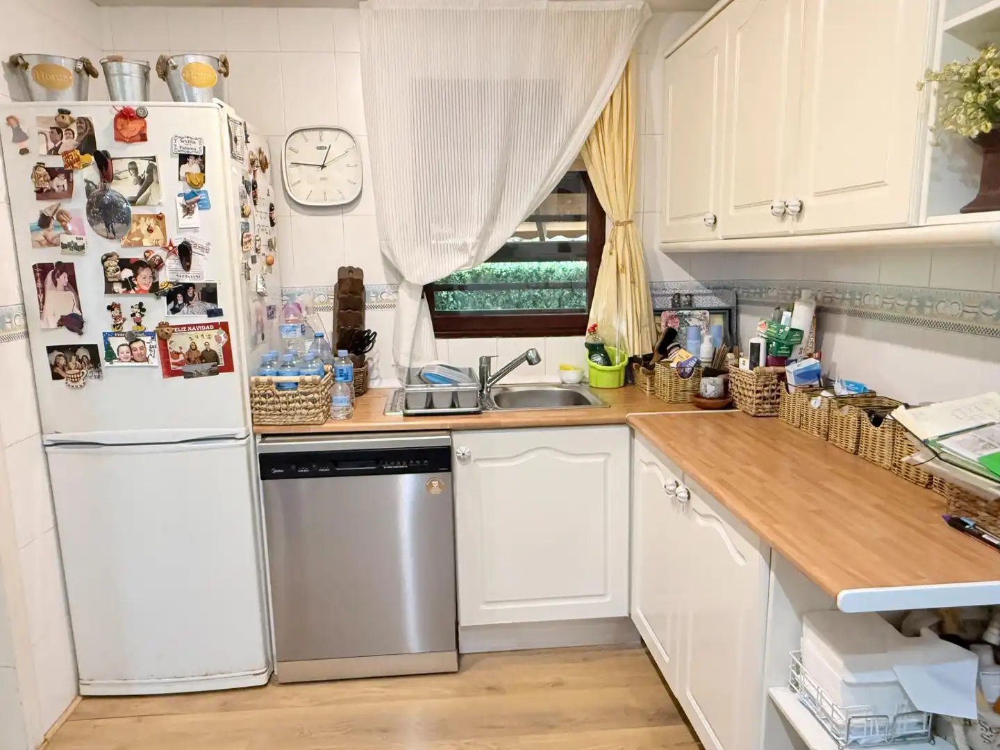 Cocina de Casa adosada en venta en Sant Joan d'Alacant con Jardín privado y Piscina comunitaria