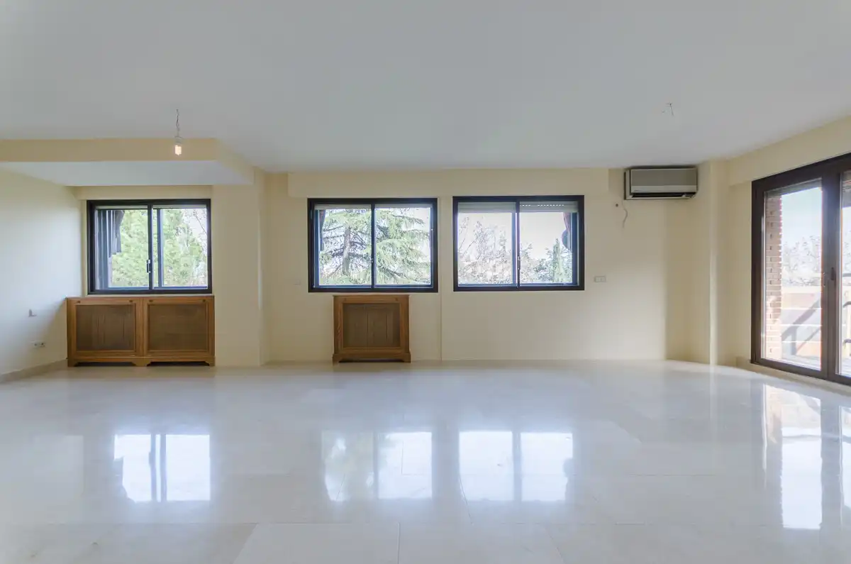 Living room of Flat for rent in Madrid  with Air Conditioner, Heating and Terrace