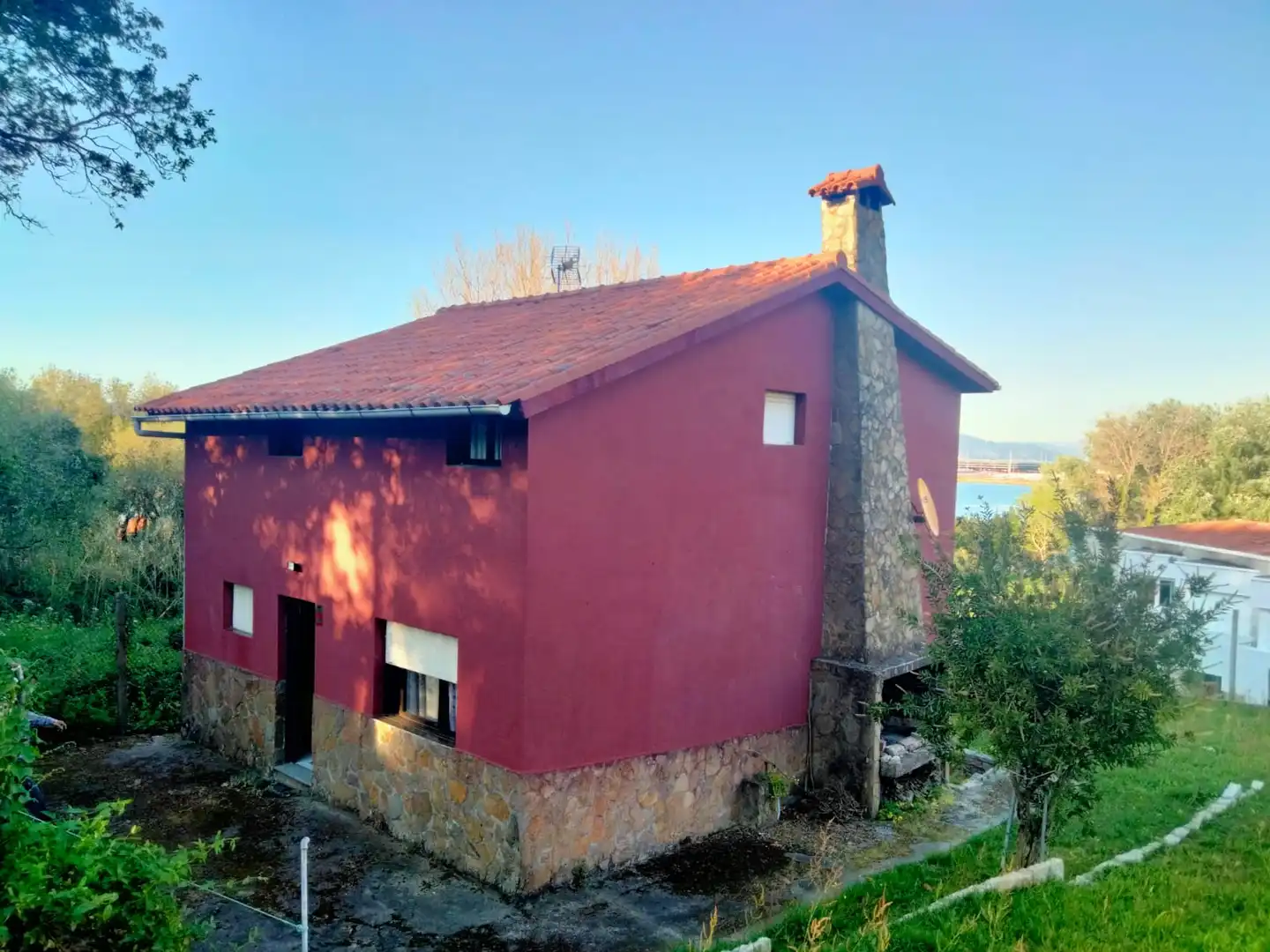 Vista exterior de Casa o chalet en venta en Vigo 