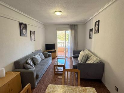 Sala d'estar de Apartament en venda en Torrevieja amb Jardí privat, Terrassa i Balcó