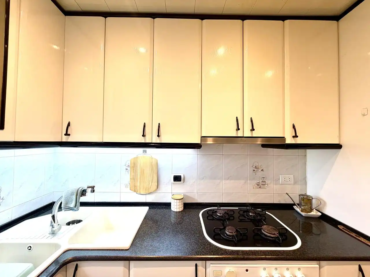 Kitchen of Flat for sale in Barcelona  with Air Conditioner