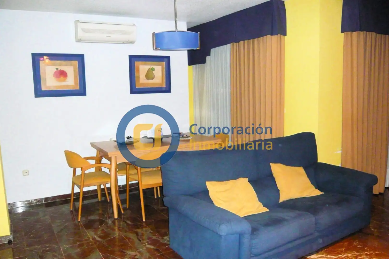 Wohnzimmer von Wohnung zum Verkauf in Lorca mit Klimaanlage, Heizung und Terrasse