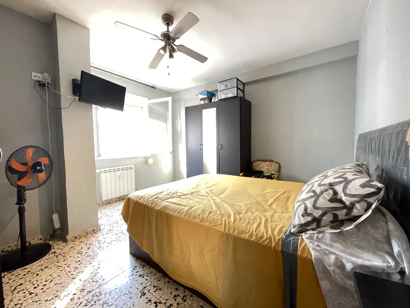 Schlafzimmer von Wohnung zum Verkauf in Ejea de los Caballeros mit Terrasse, Abstellraum und Möbliert