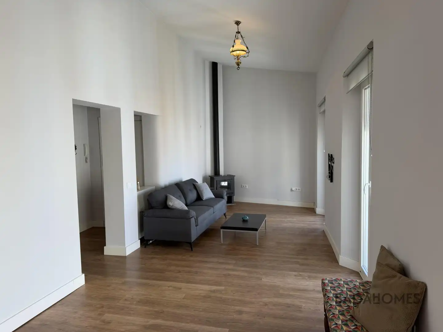 Sala d'estar de Pis en venda en Badajoz amb Aire condicionat, Calefacció i Parquet