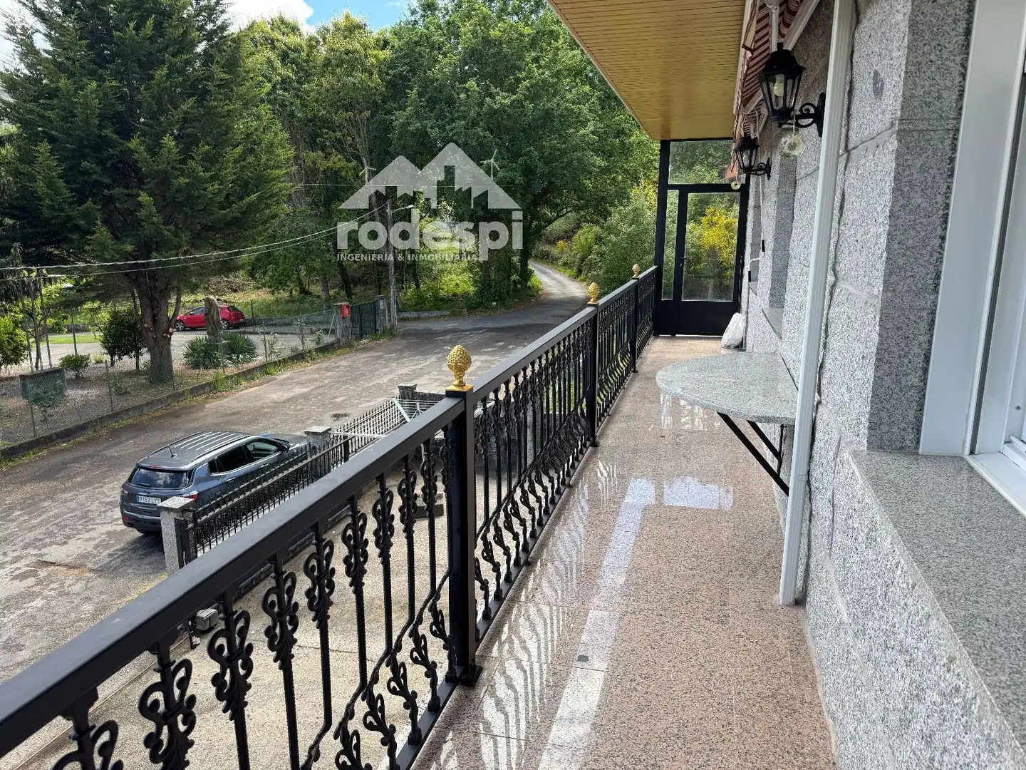 Balcony of Houses for sale in Melón  with Heating, Terrace and Furnished