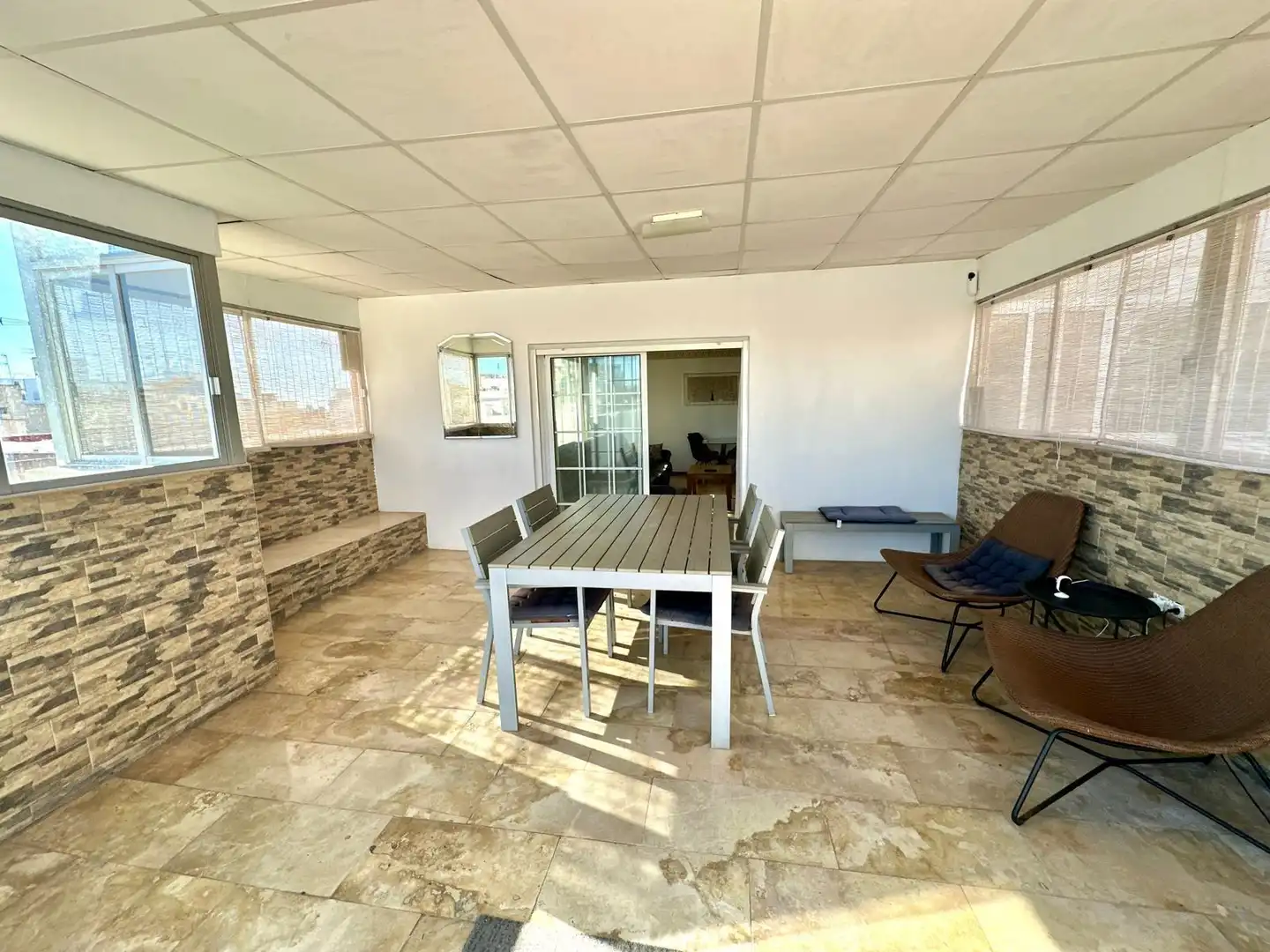 Terraza de Ático en venta en Elche / Elx con Terraza, Amueblado y Balcón