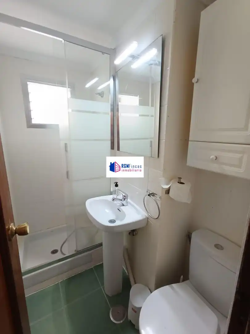 Bathroom of Flat for rent in Sevilla  with Air Conditioner and Furnished
