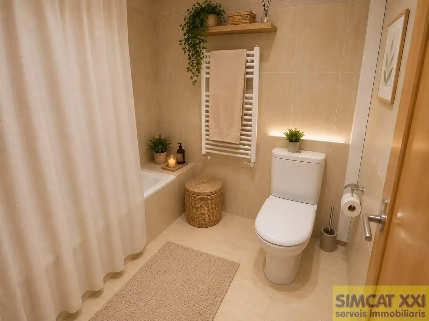 Baño de Casa o chalet en venta en Lladó con Aire acondicionado, Calefacción y Terraza