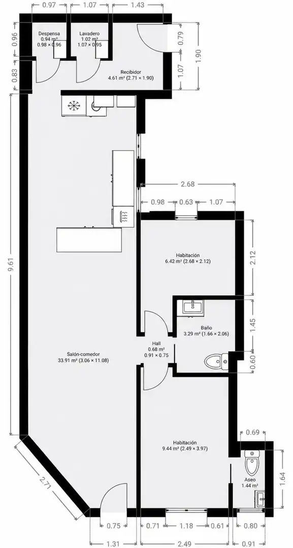 Appartement avec ascenseur à vendre à Carrer VERDI, imagen 20
