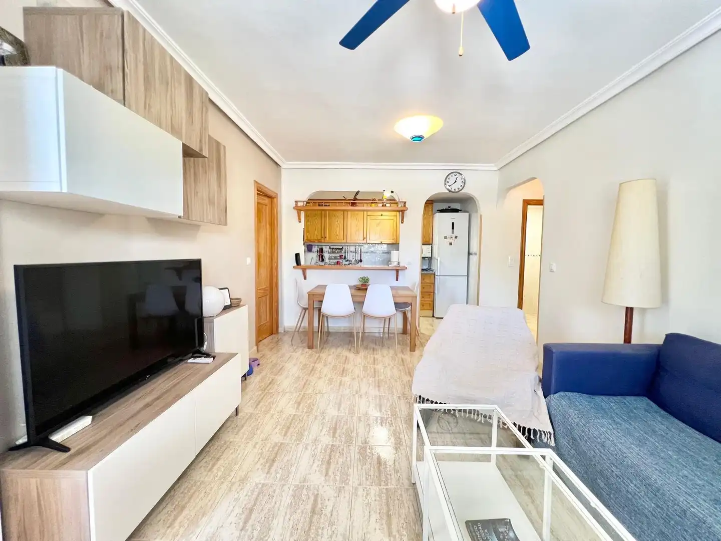 Sala de estar de Casa o chalet de alquiler en Pilar de la Horadada con Aire acondicionado, Calefacción y Terraza
