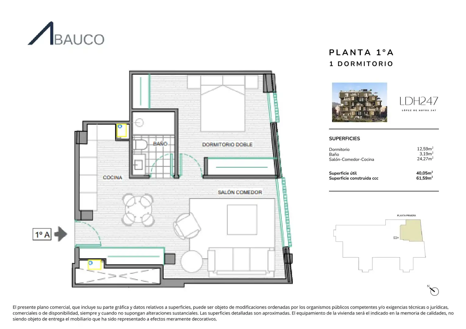 New build Flat with pool for sale in Calle de López de Hoyos 247, imagen 11