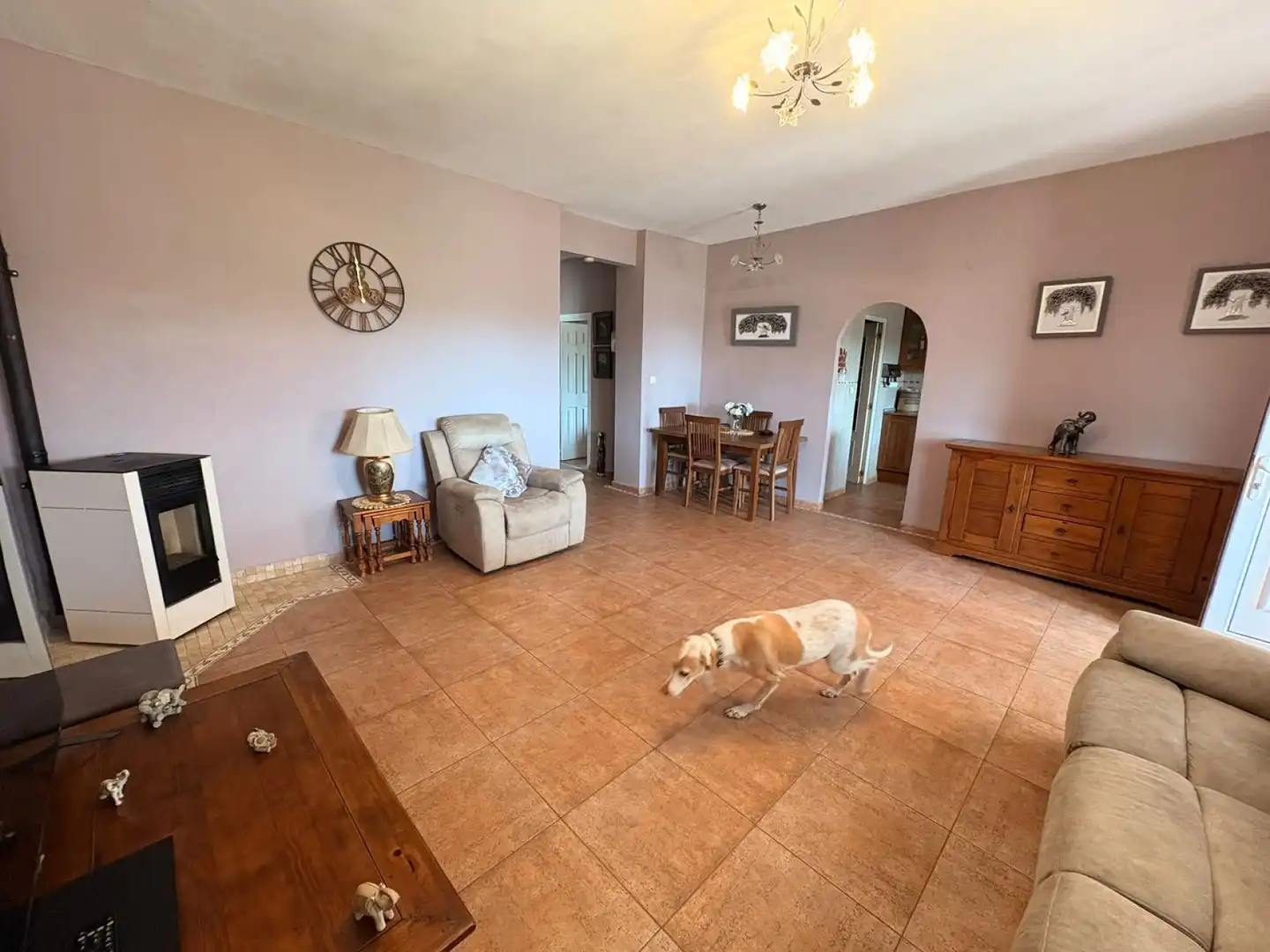 Living room of Houses for sale in Caudete, Albacete