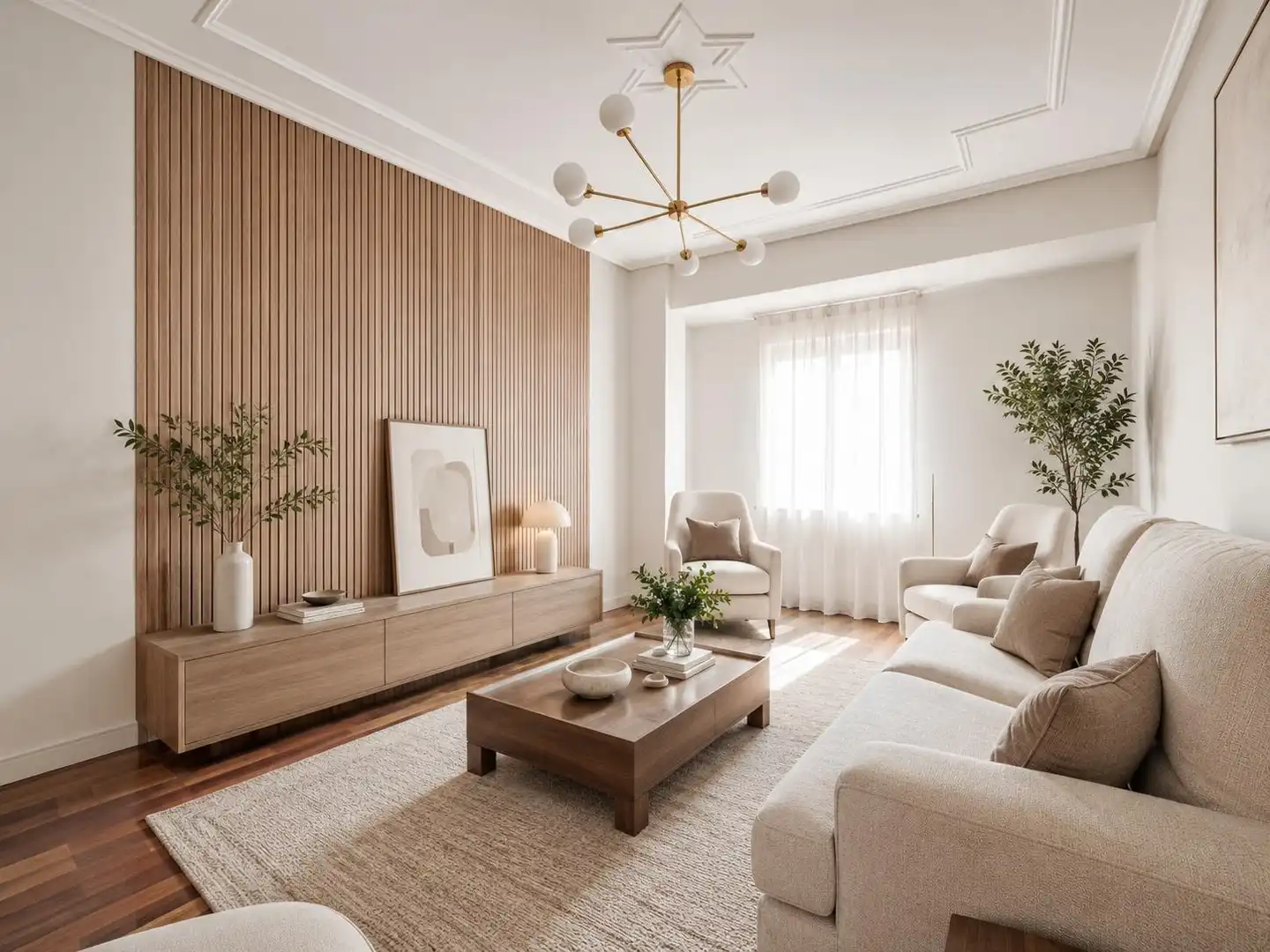 Sala de estar de Piso en venta en Barakaldo  con Jardín privado, Terraza y Amueblado