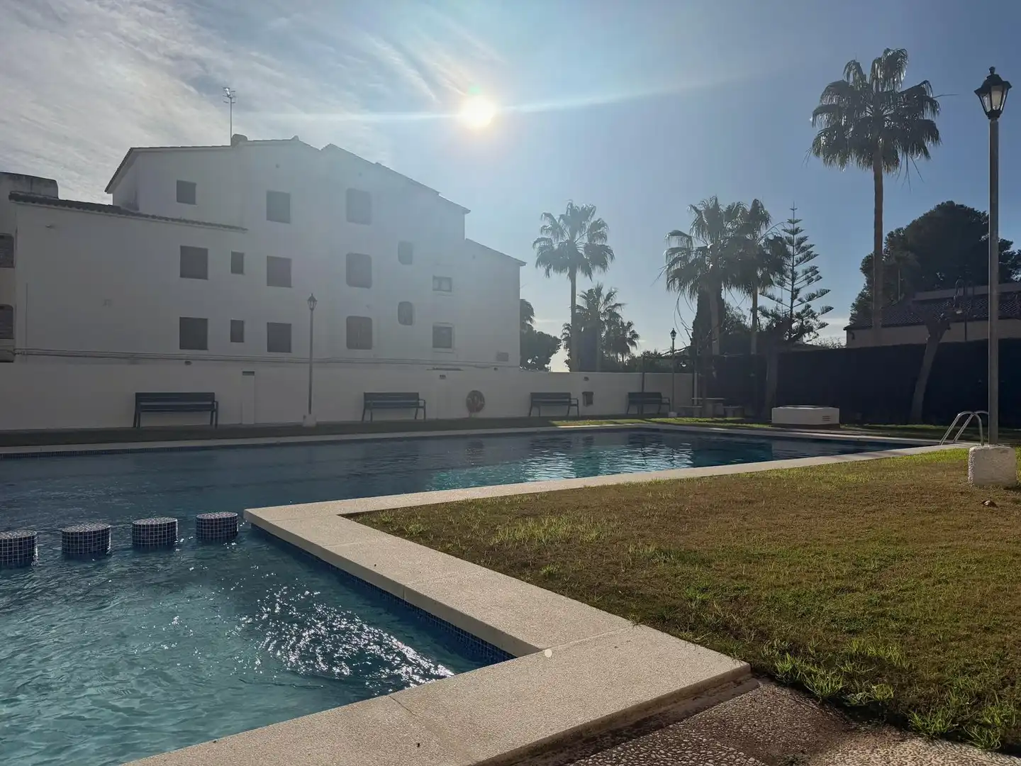 Swimming pool of Study for sale in Roda de Berà  with Air Conditioner, Heating and Parquet flooring