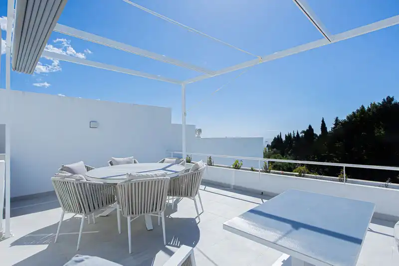 Terrace of Detached homes for rent in Marbella  with Air Conditioner, Terrace and Storage room