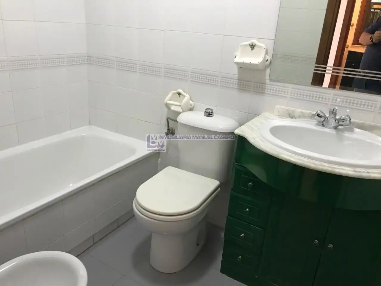 Baño de Piso de alquiler en Cáceres con Aire acondicionado, Calefacción y Terraza