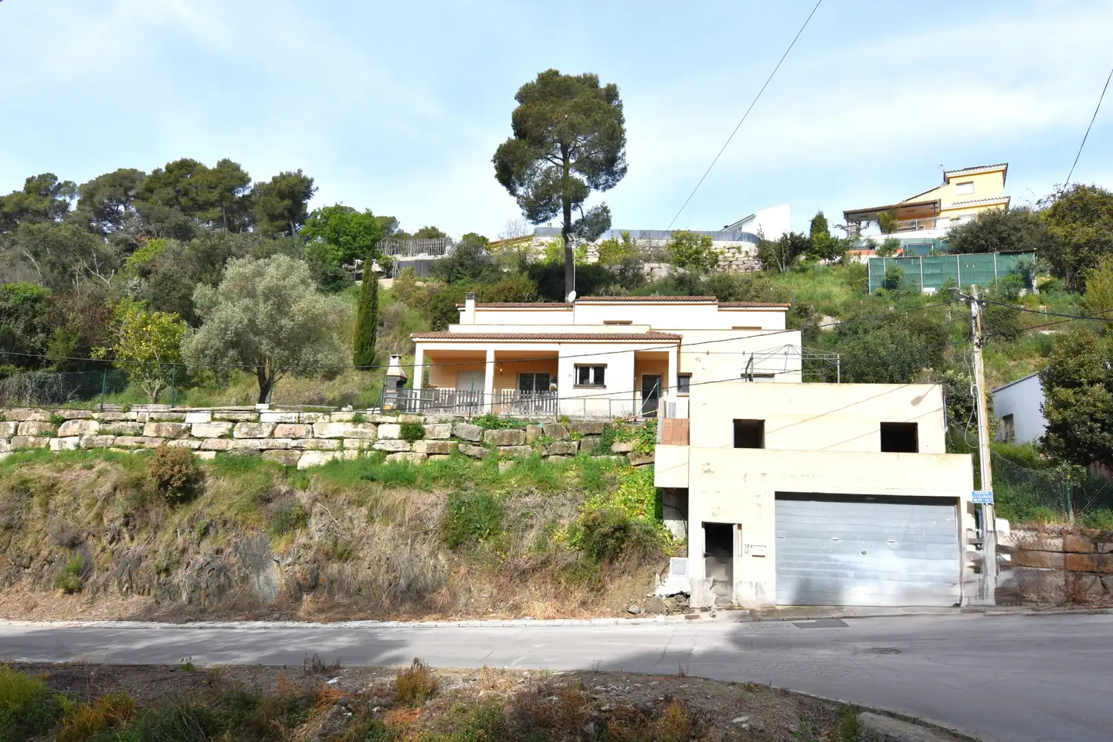 Vista exterior de Casa o xalet en venda en Santa Susanna amb Aire condicionat, Calefacció i Jardí privat
