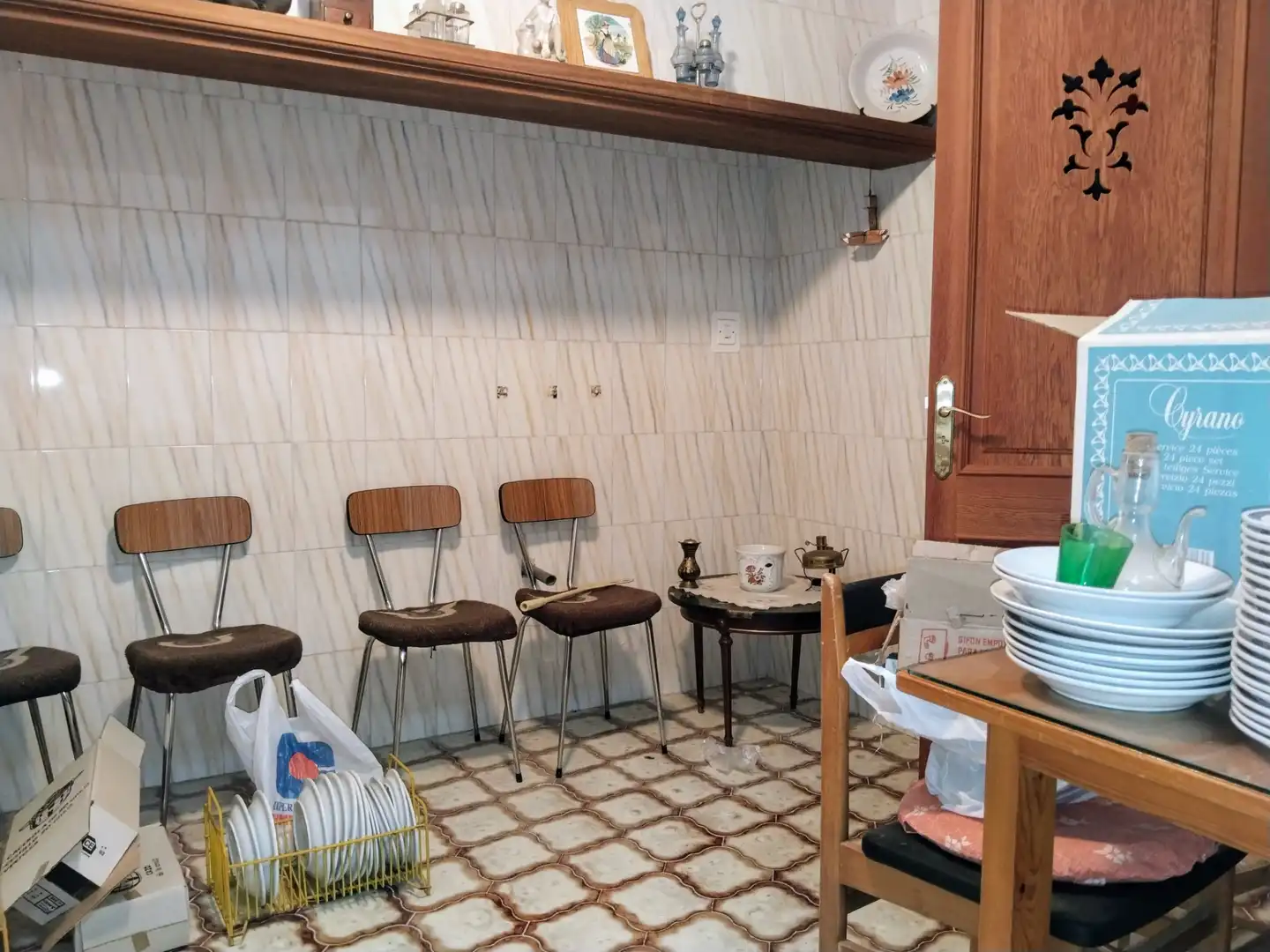 Cuina de Casa adosada en venda en Llucmajor amb Jardí privat i Traster