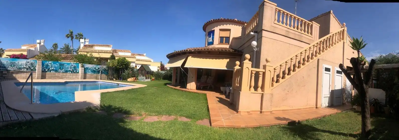 Vista exterior de Casa o chalet de alquiler en Dénia con Aire acondicionado, Calefacción y Jardín privado