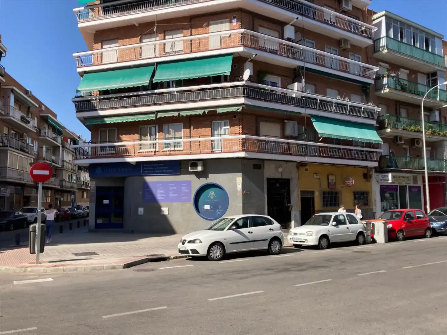 Vista exterior de Local de lloguer en Madrid