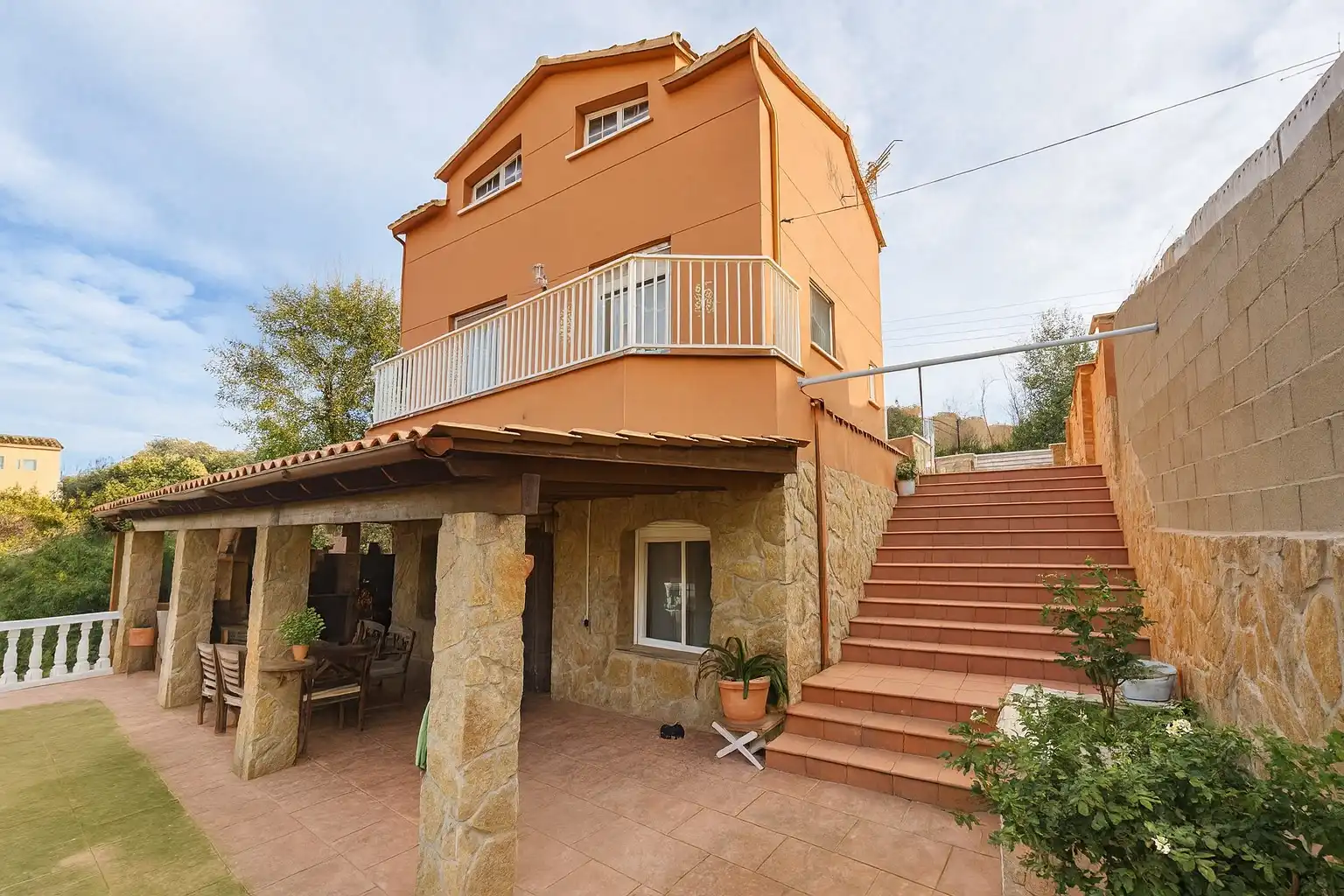Vista exterior de Casa o chalet en venta en Piera con Jardín privado, Terraza y Trastero