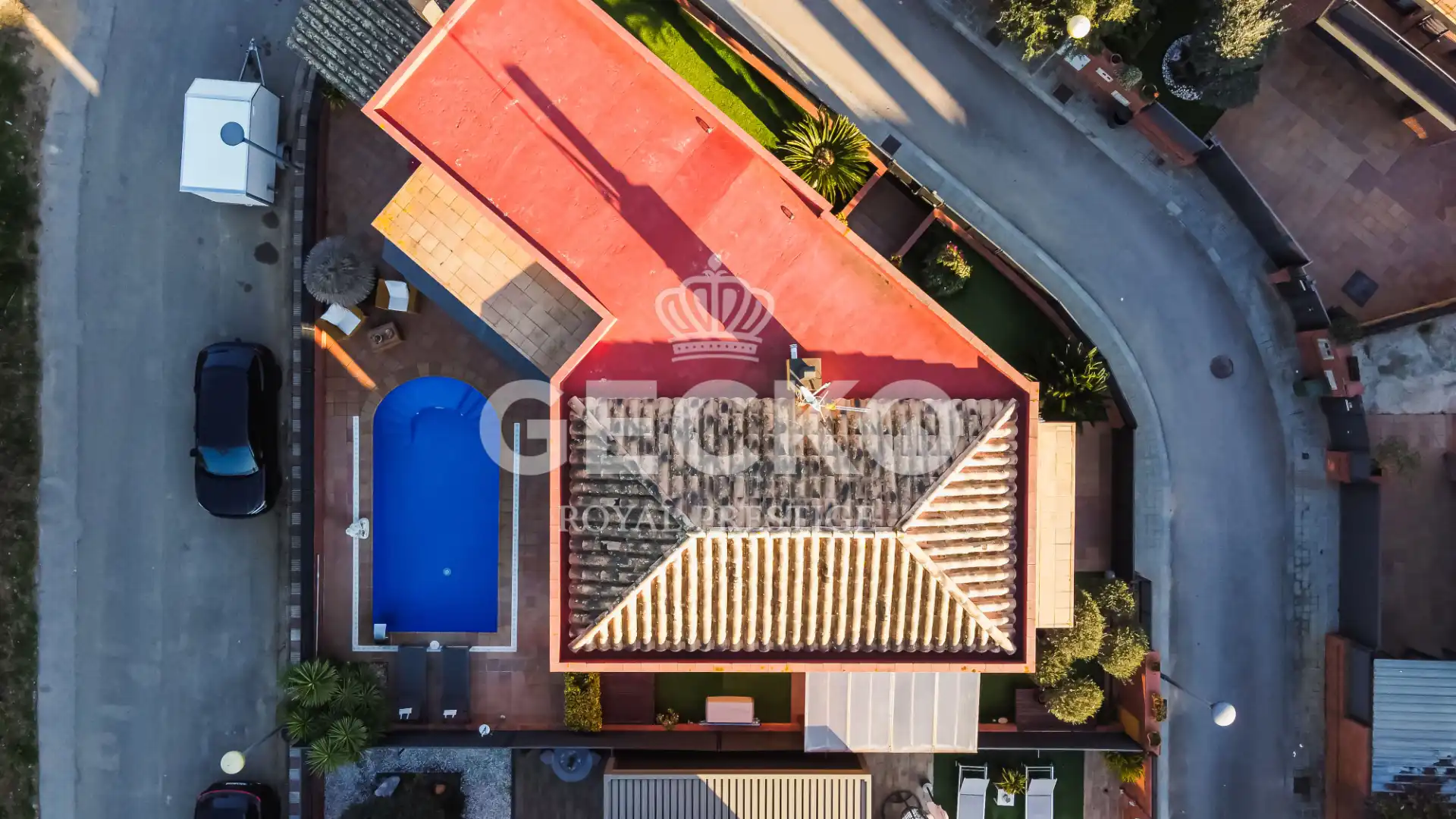 Vista exterior de Casa o xalet en venda en Lloret de Mar amb Calefacció, Jardí privat i Terrassa