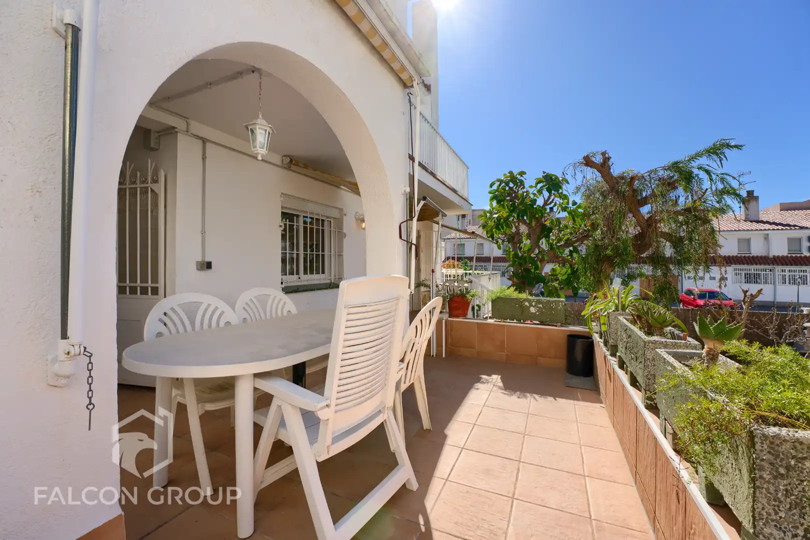 Jardín de Casa o chalet en venta en Cunit con Aire acondicionado, Calefacción y Jardín privado