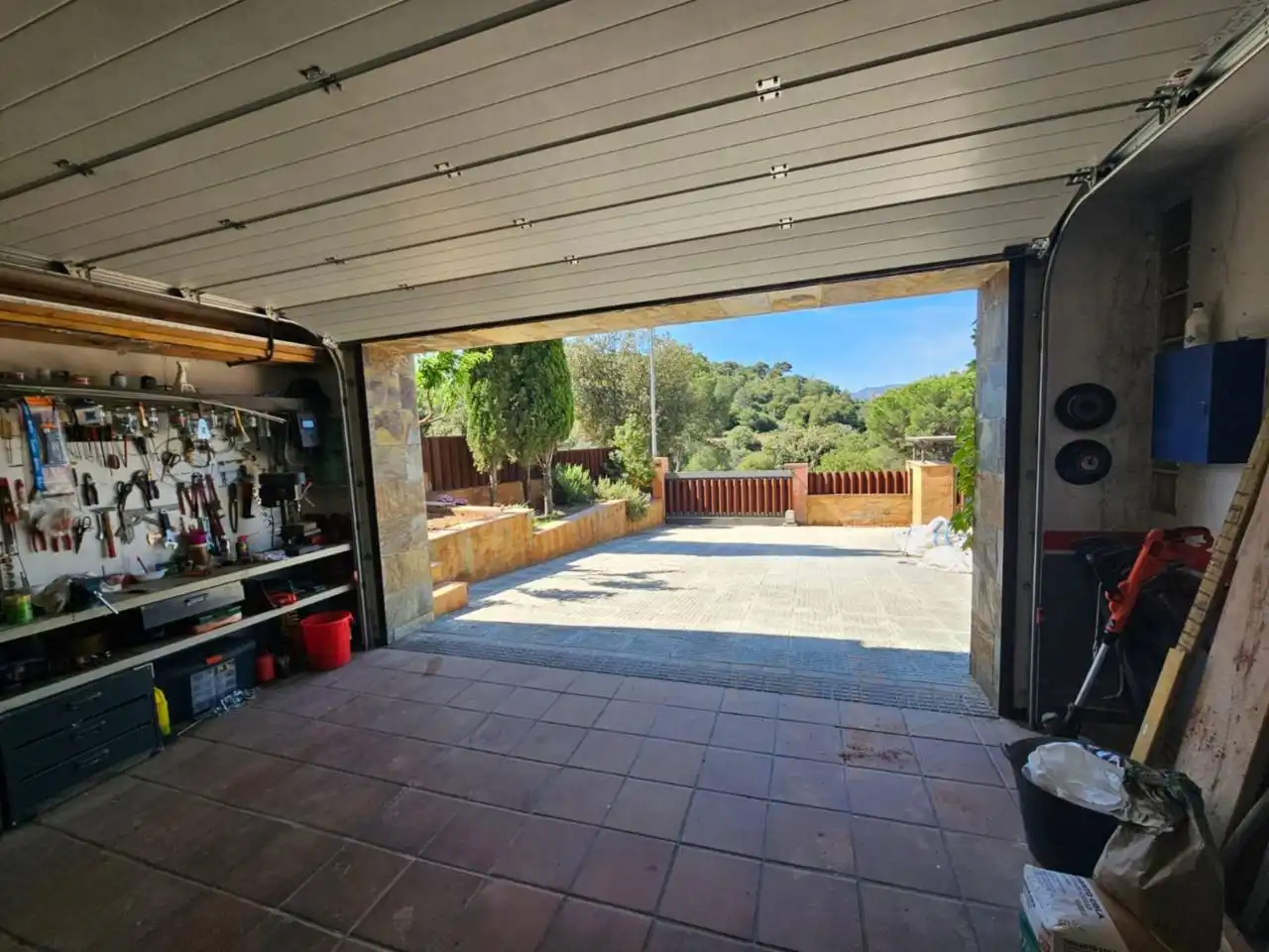 Terraza de Casa o chalet en venta en Rellinars con Calefacción, Jardín privado y Terraza