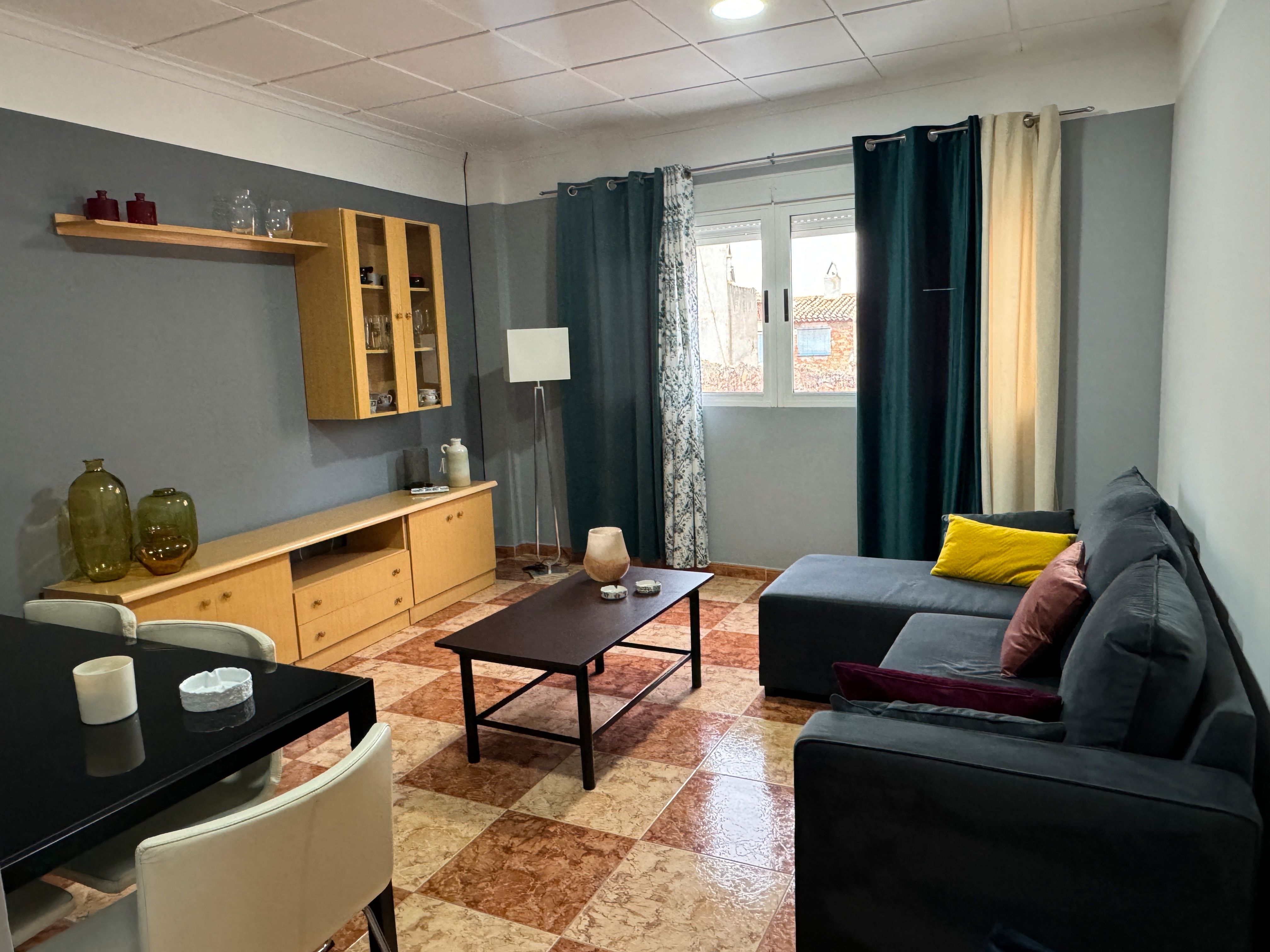Wohnzimmer von Wohnungen zum verkauf in Cehegín mit Klimaanlage, Abstellraum und Möbliert