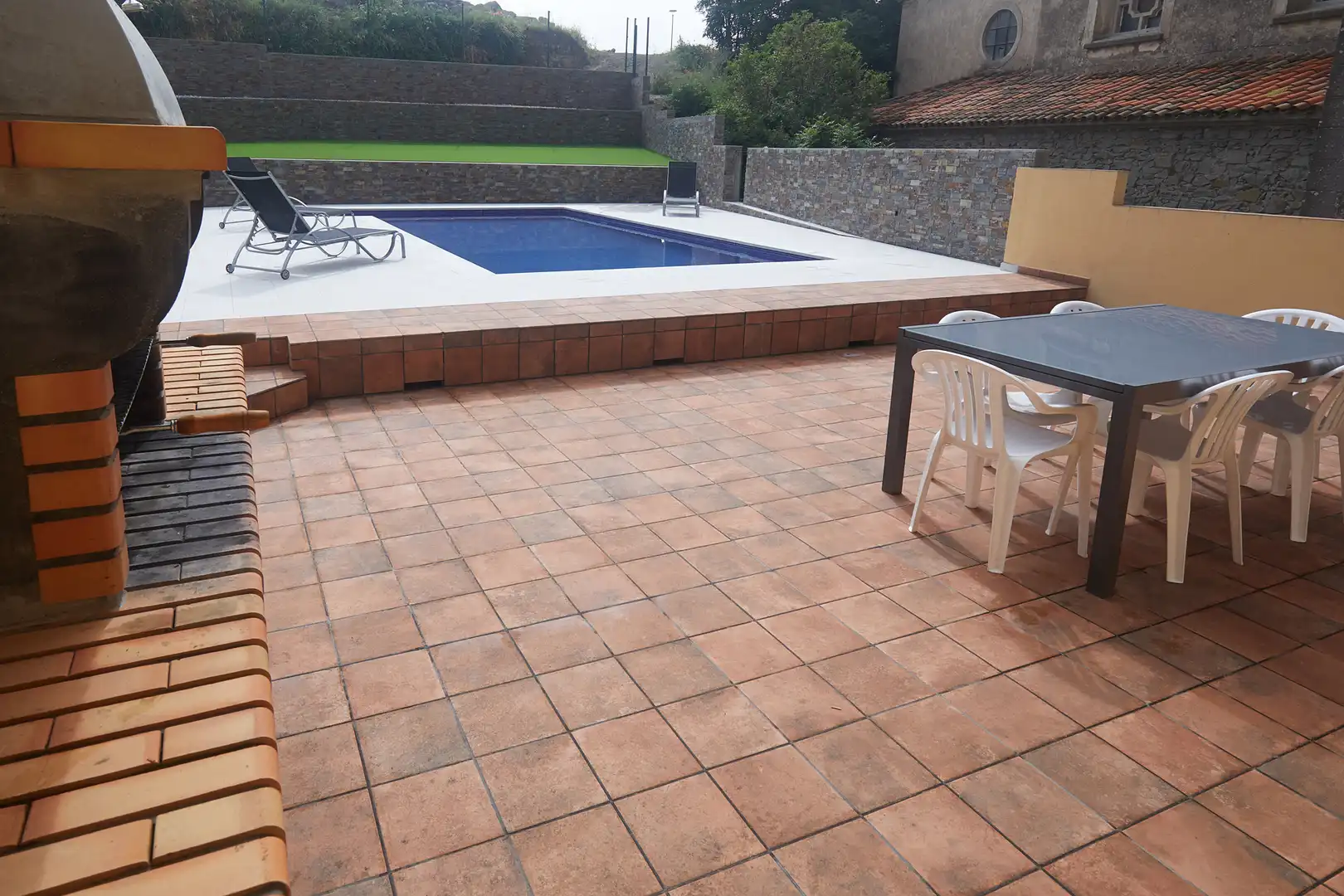 Terraza de Casa o chalet en venta en L'Esquirol con Calefacción, Jardín privado y Terraza