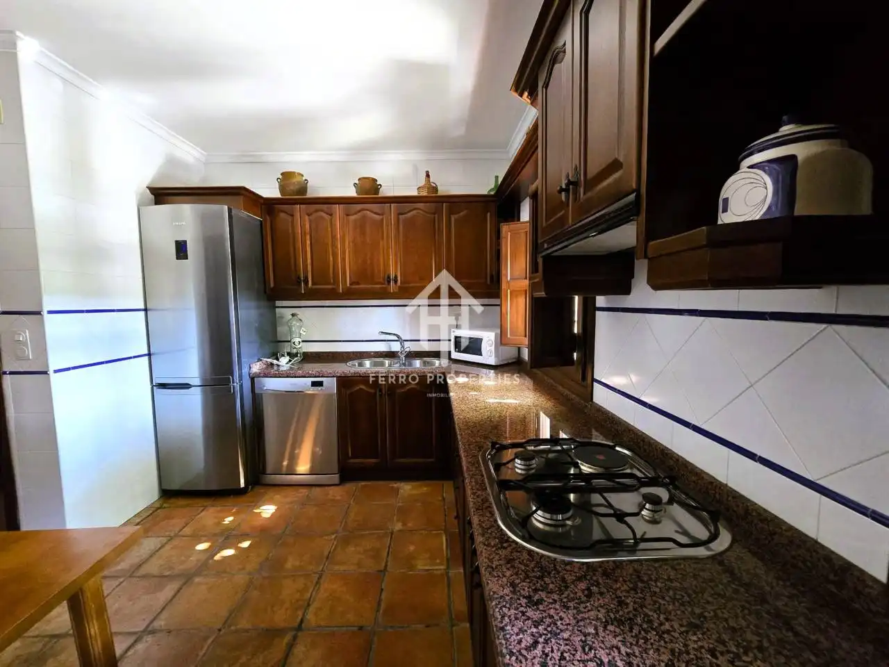 Cocina de Casa o chalet en venta en Salar con Jardín privado, Terraza y Piscina