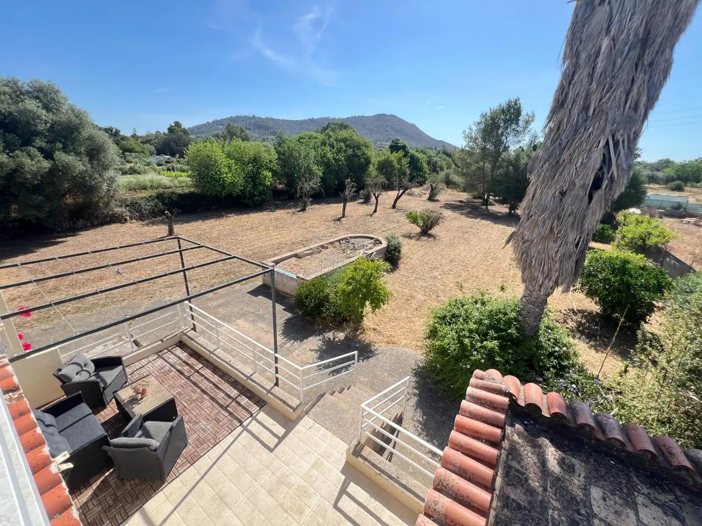 Terraza de Finca rústica en venta en Inca con Aire acondicionado, Jardín privado y Terraza